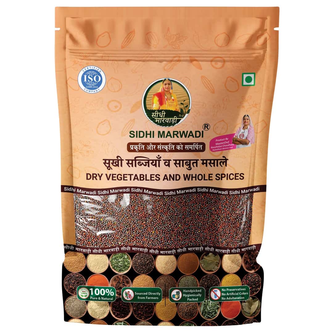 Sidhi Marwadi rai mustard seeds 250g front pack